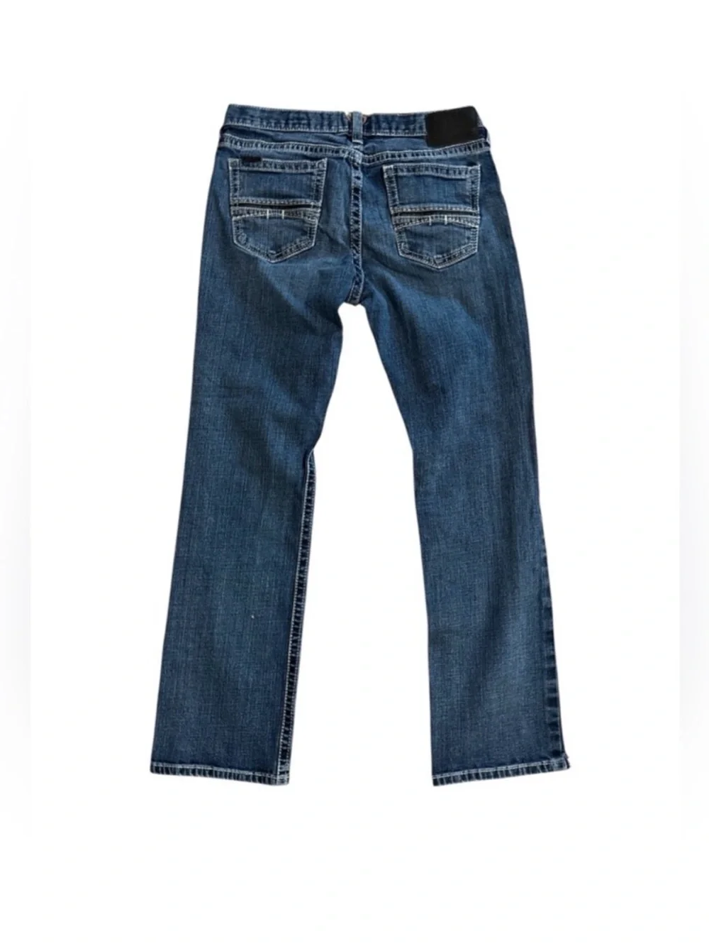 Ariat Men's M7 Silverton Dark Blue Straight Leg Jeans - Picture 5 of 16